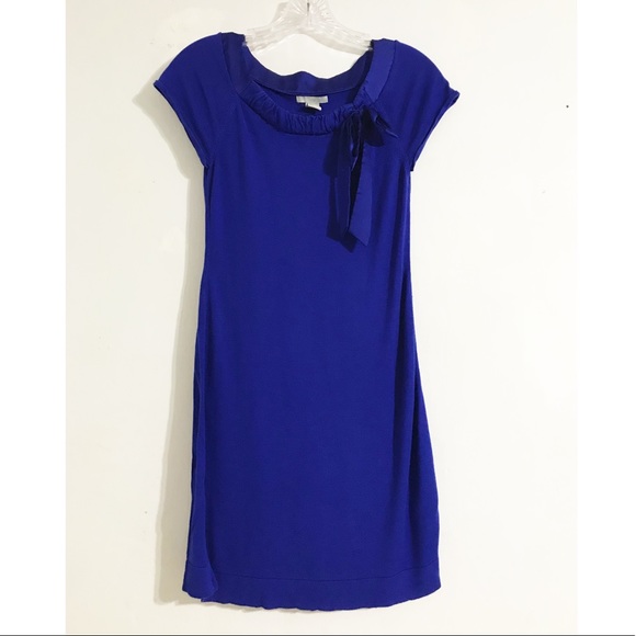H & M Size Small Royal Blue Summer Sheath Dress - Picture 1 of 7
